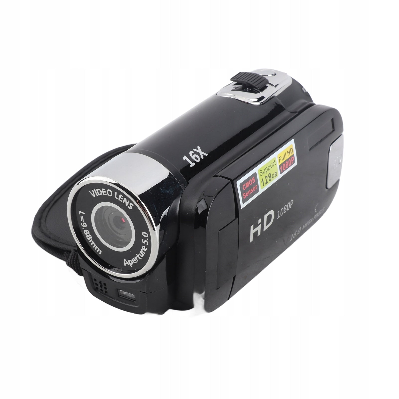 Video Camera With 2,4 Inch Color Screen World 16mp 1080p 16x QO