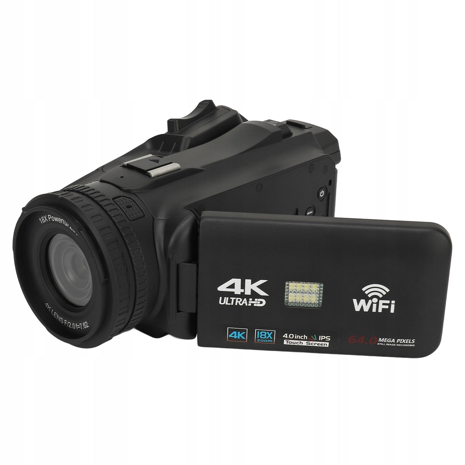 Video Camera with 18x Digital Zoom 64MP Video Camera with Model 0425CUNW