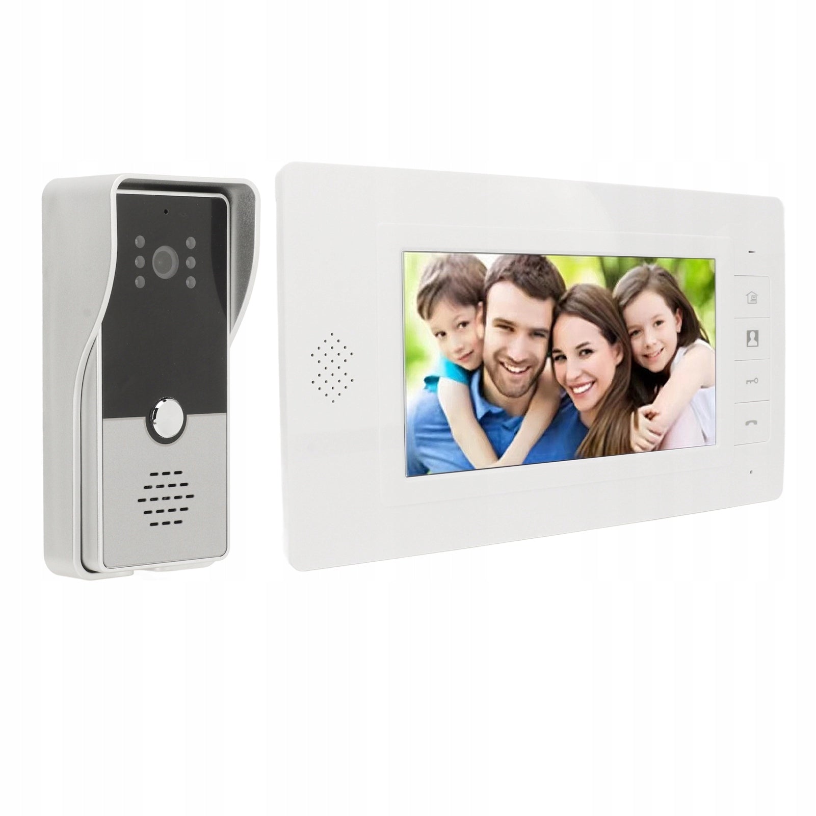 Video Door Camera with 7 Inch TFT Monitor Wired 98 Model 0396JPBU