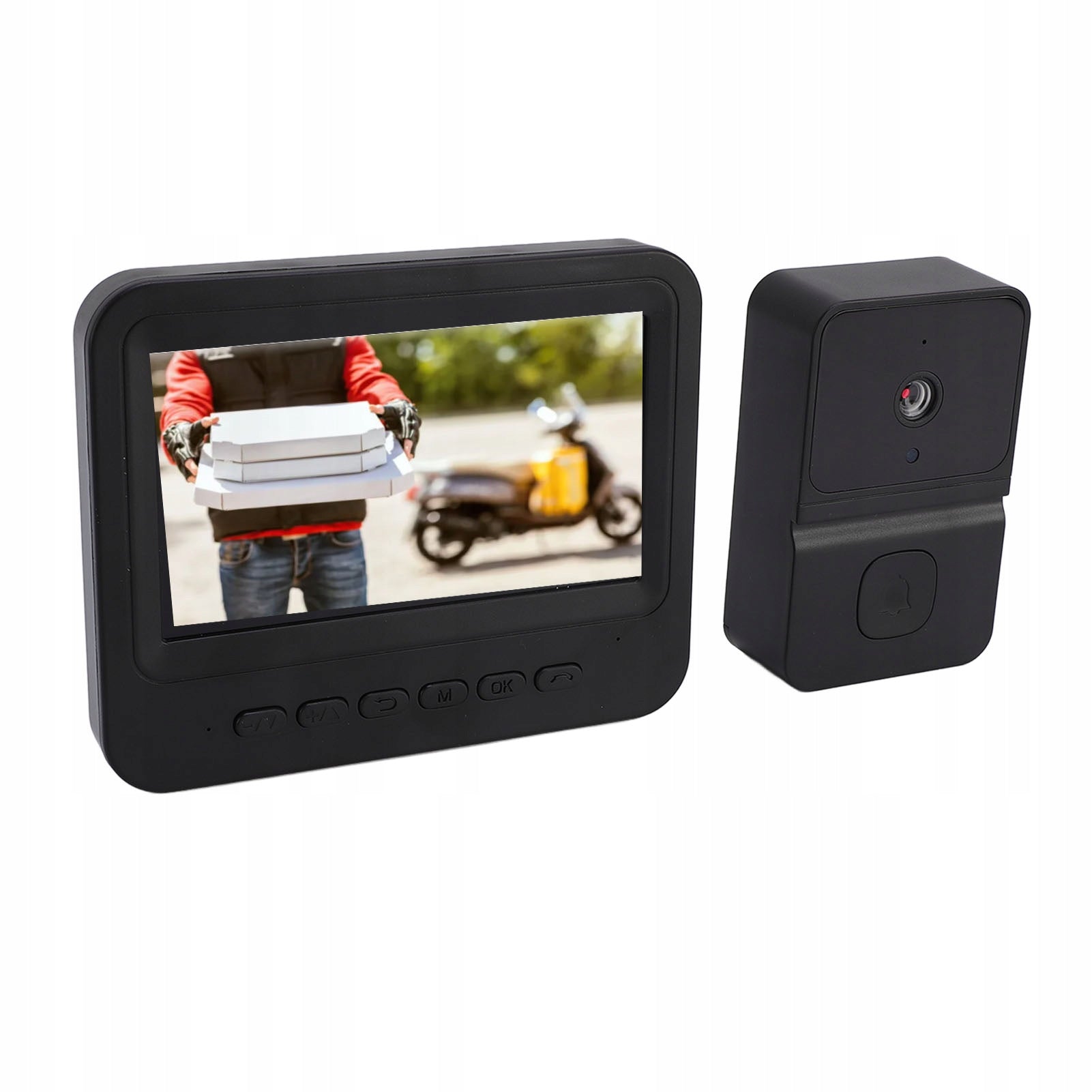 Video Doorbell System 4,3 Inch Screen Display 1080P Camera Y9
