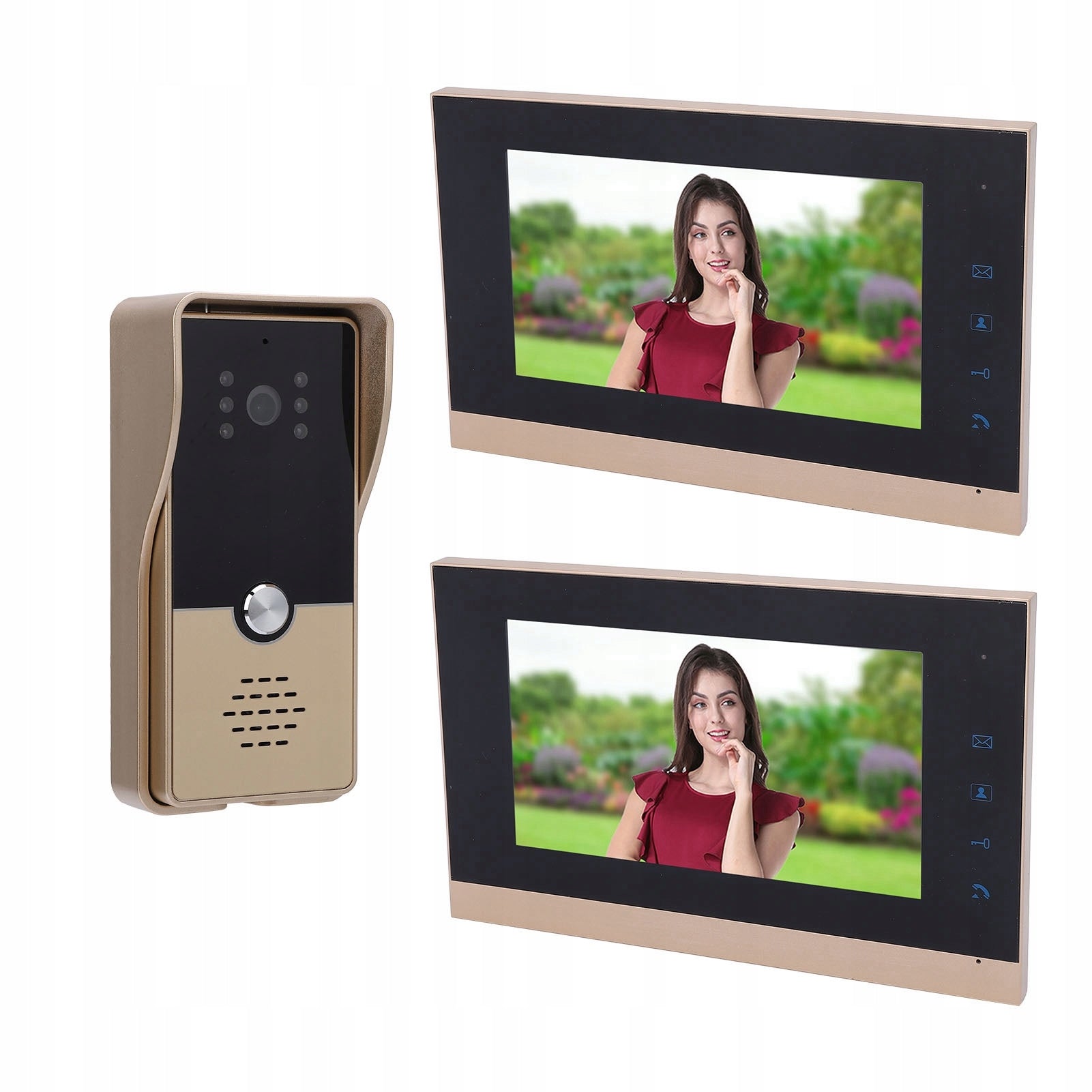 Video Doorphone System Wired Sensor Hd Cmos Unlocking Xd