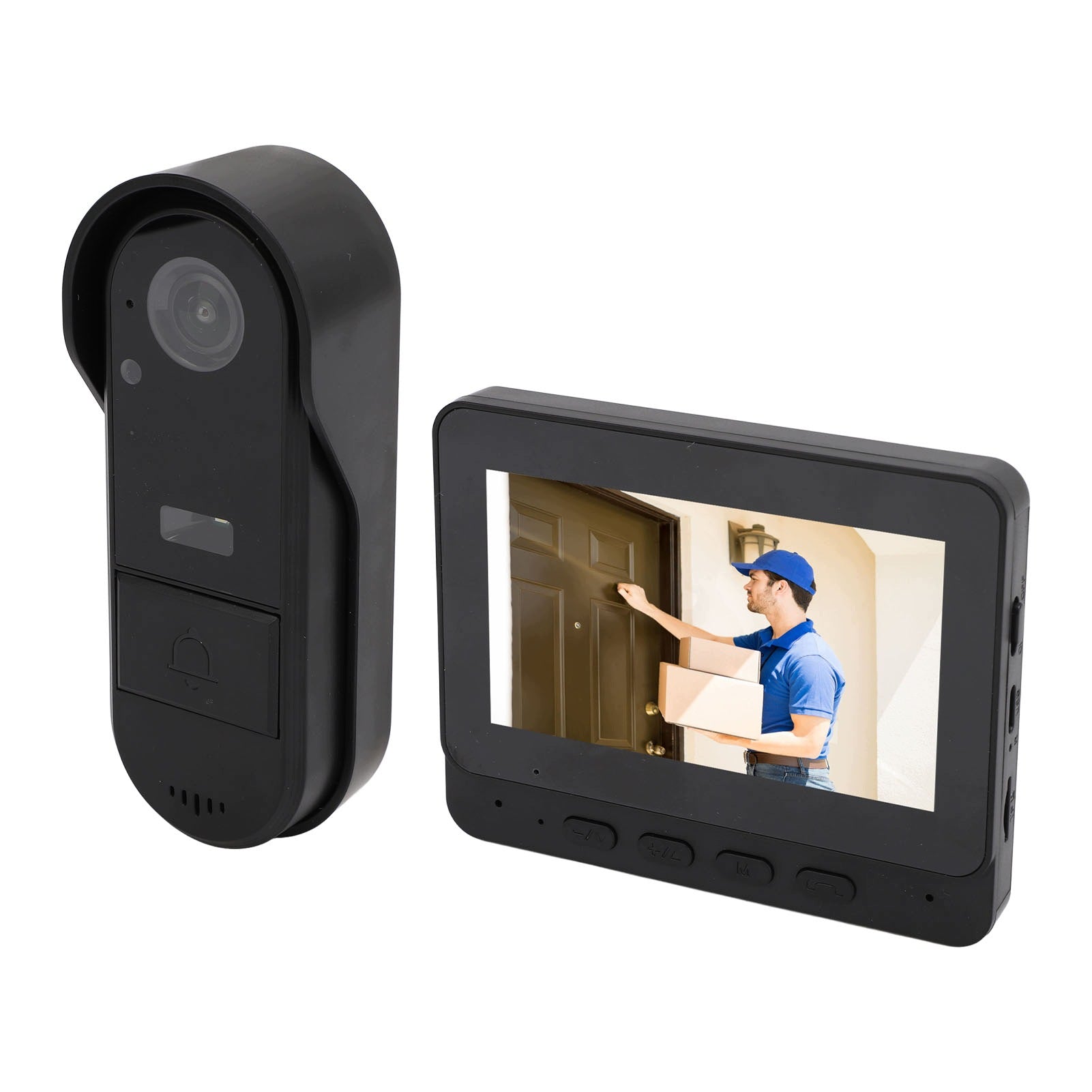 Video Doorphone Wireless Night Vision 1080P 8MP 170 Wide Angle 5T Model 1379QESY