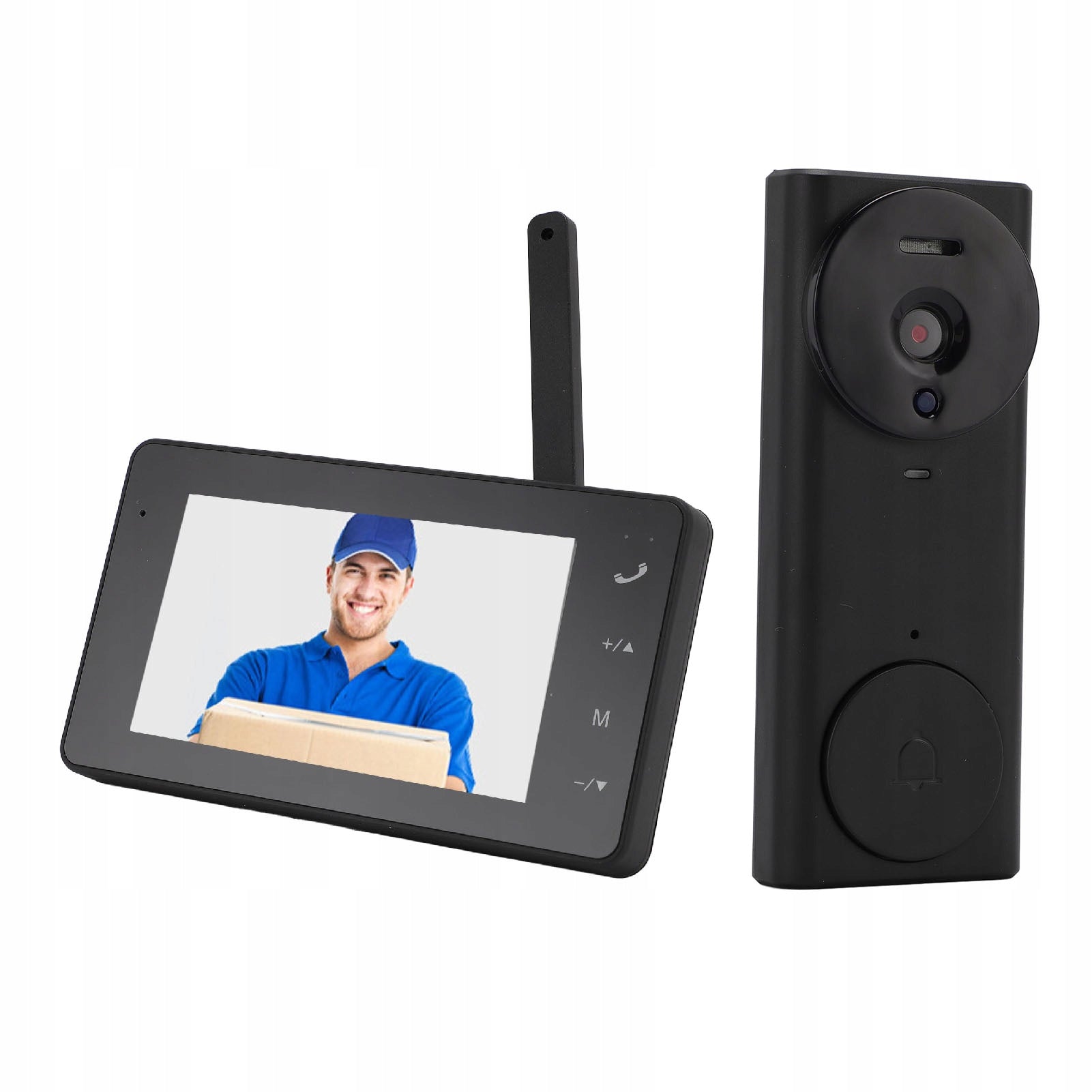 Video Intercom System Wi -Fi 8MP 1080p 170 Degree Angle 2 Way Talk 7K