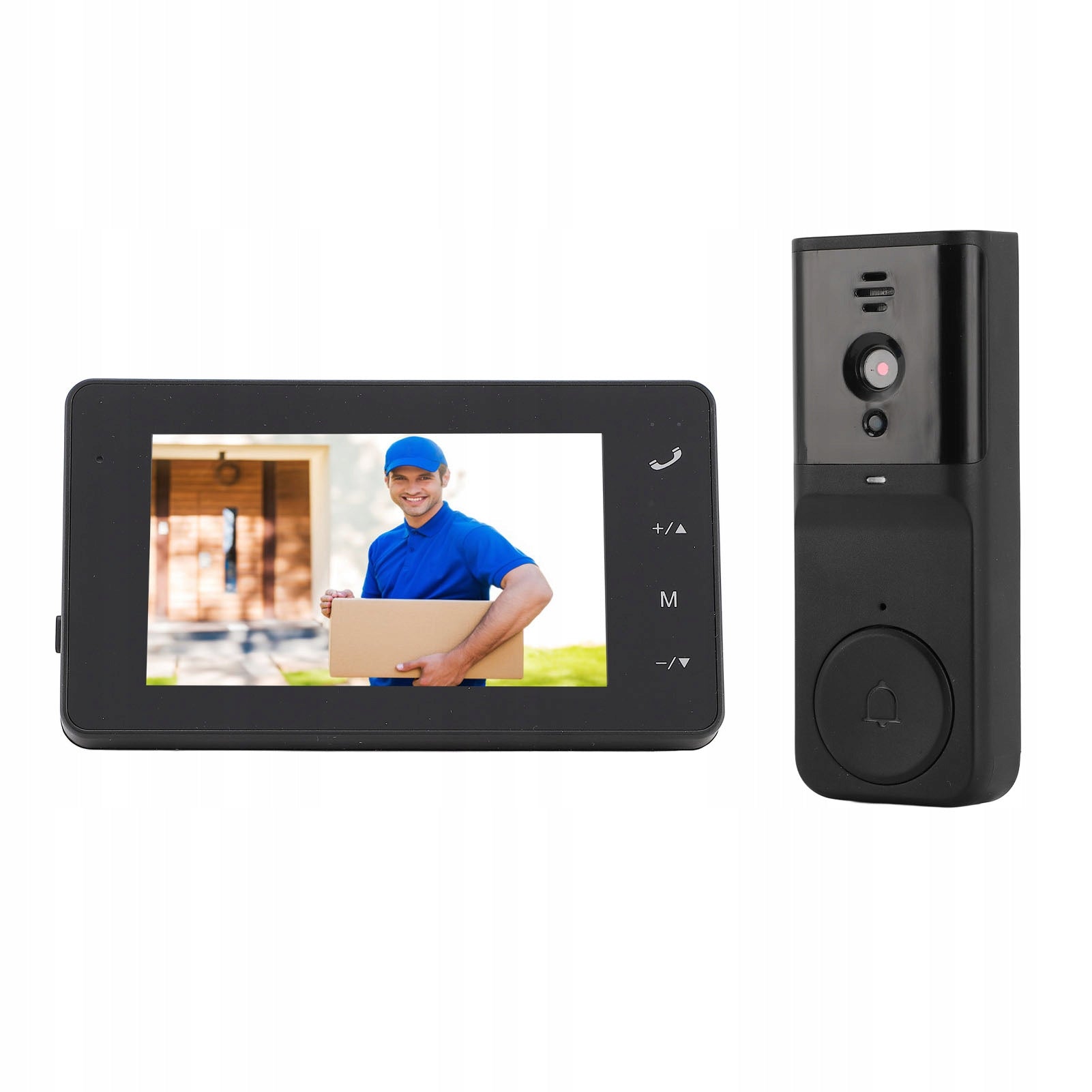 Video Intercom System With 4,3 Inch Color Screen 170° EV Angle Model 6699SJGZ