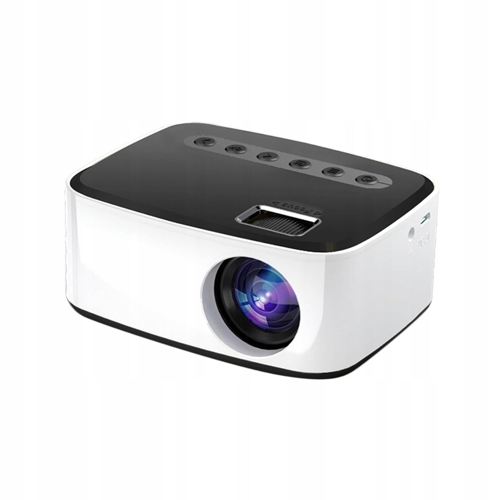 Video Projectors Movie Projector ,HD Supported for Movies ,Gaming ,USB Model Movie projector Ultra Compact manual Focus Inside