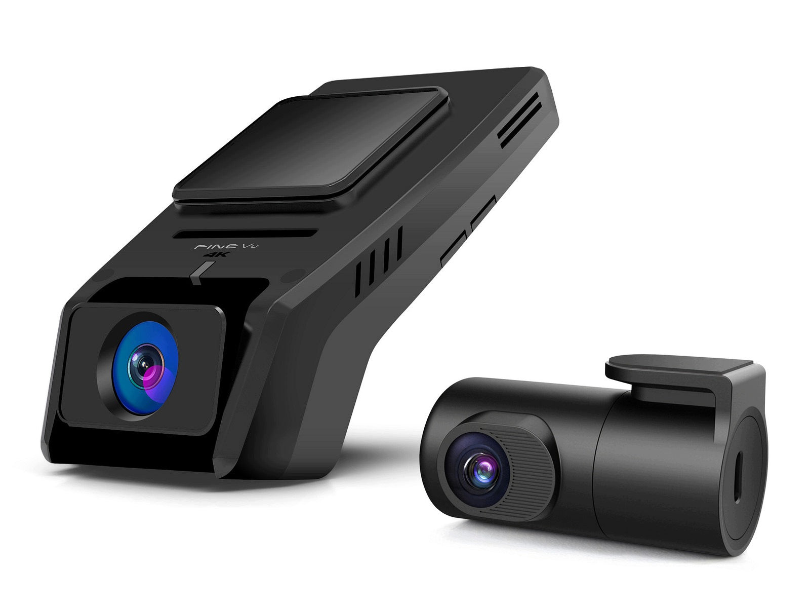 Video Recorder FineVu GX1600 4K+2.5K HDR WiFi GPS Parking + 128GB Card