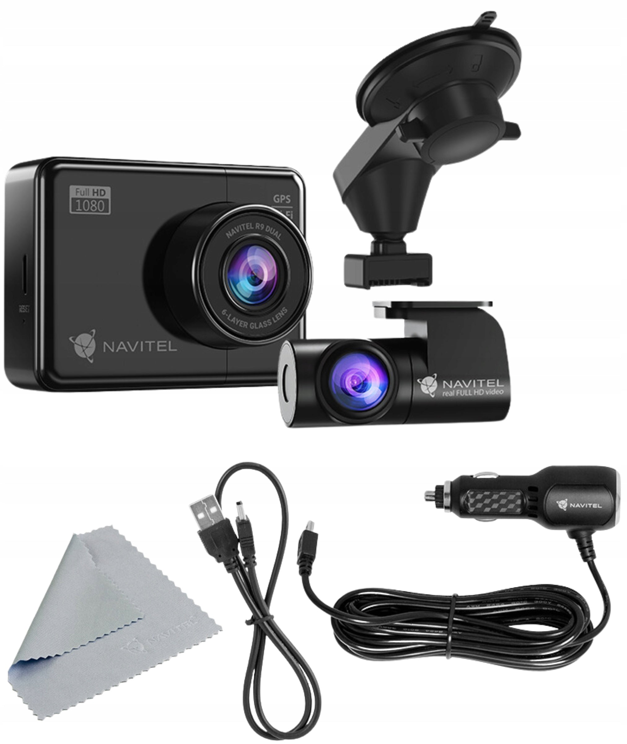 Video Recorder Navitel R9 Dual 2,7" Full HD WiFi GPS