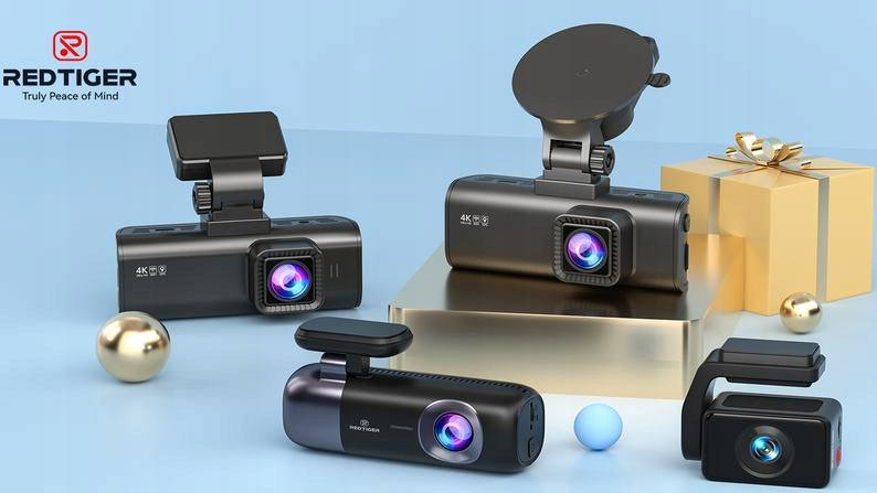 Video Recorder REDTIGER F7NT 4K Dual Dash Cam 128GB Touch Screen GPS Packaging status original