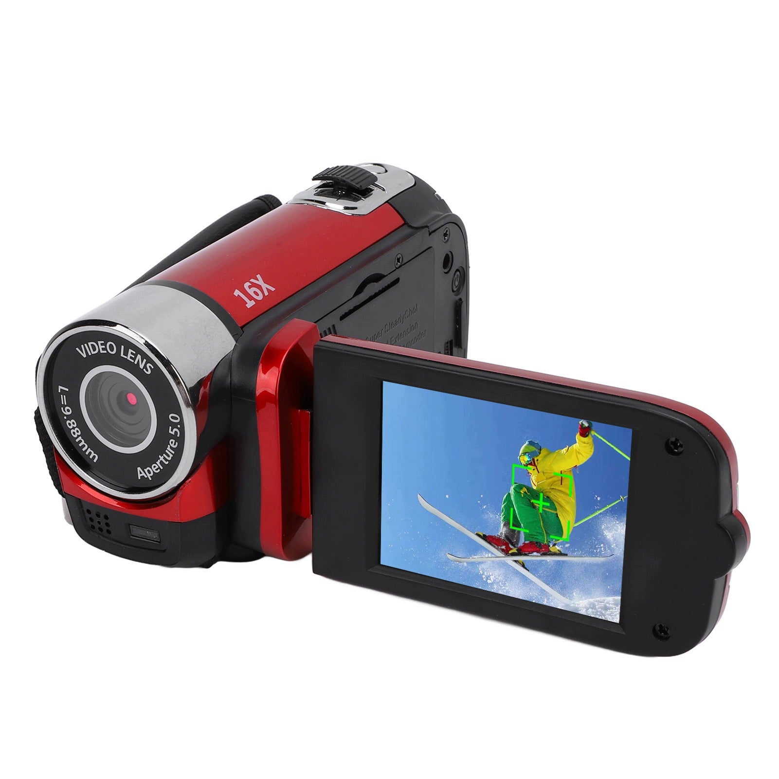 Video camera with 2,4-inch color screen blowing out the world 16 LY