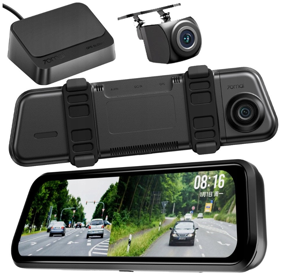 Video recorder 70mai S410 + rear camera RC15 Super Night Vision Wi-Fi