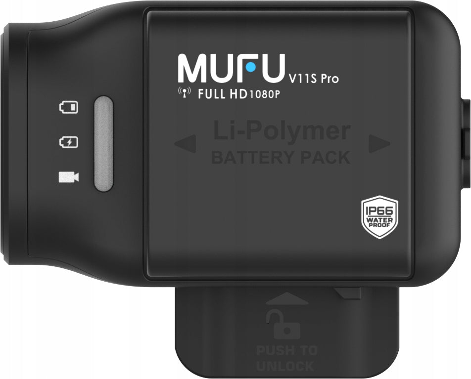Video recorder MUFU V11S pro application preview for motorcycle - OUTLET Manufacturer code MU725873