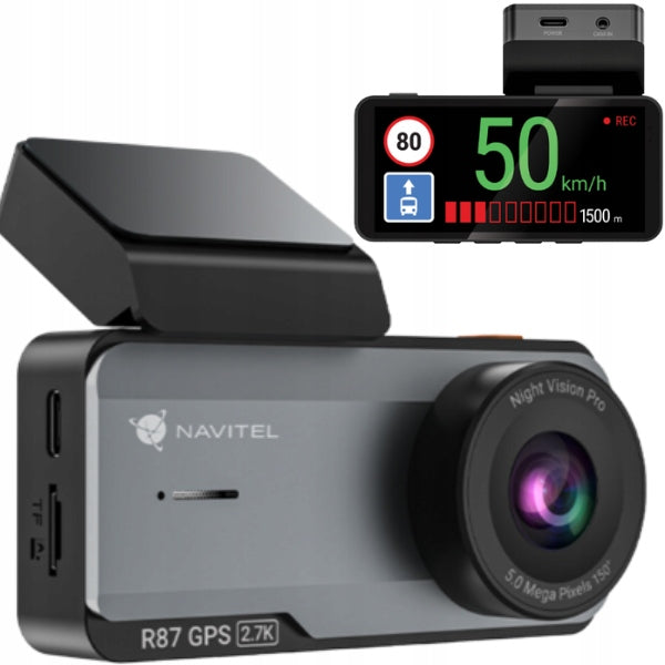 Video recorder Navitel R87 GPS Speedometer Wifi 2,7K Starvis 2