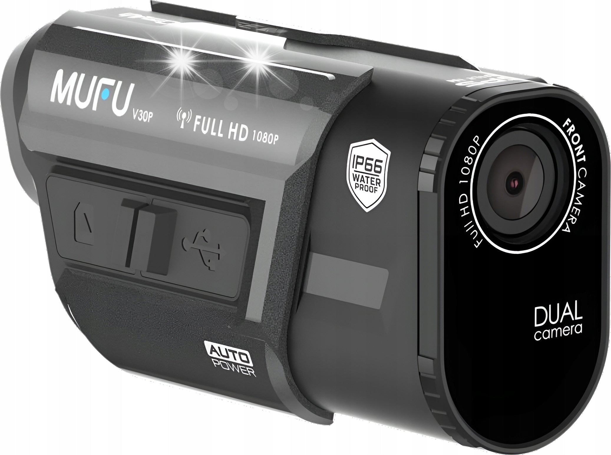 Video recorder for motorcycle helmet MUFU Moto Cam V30P Full HD