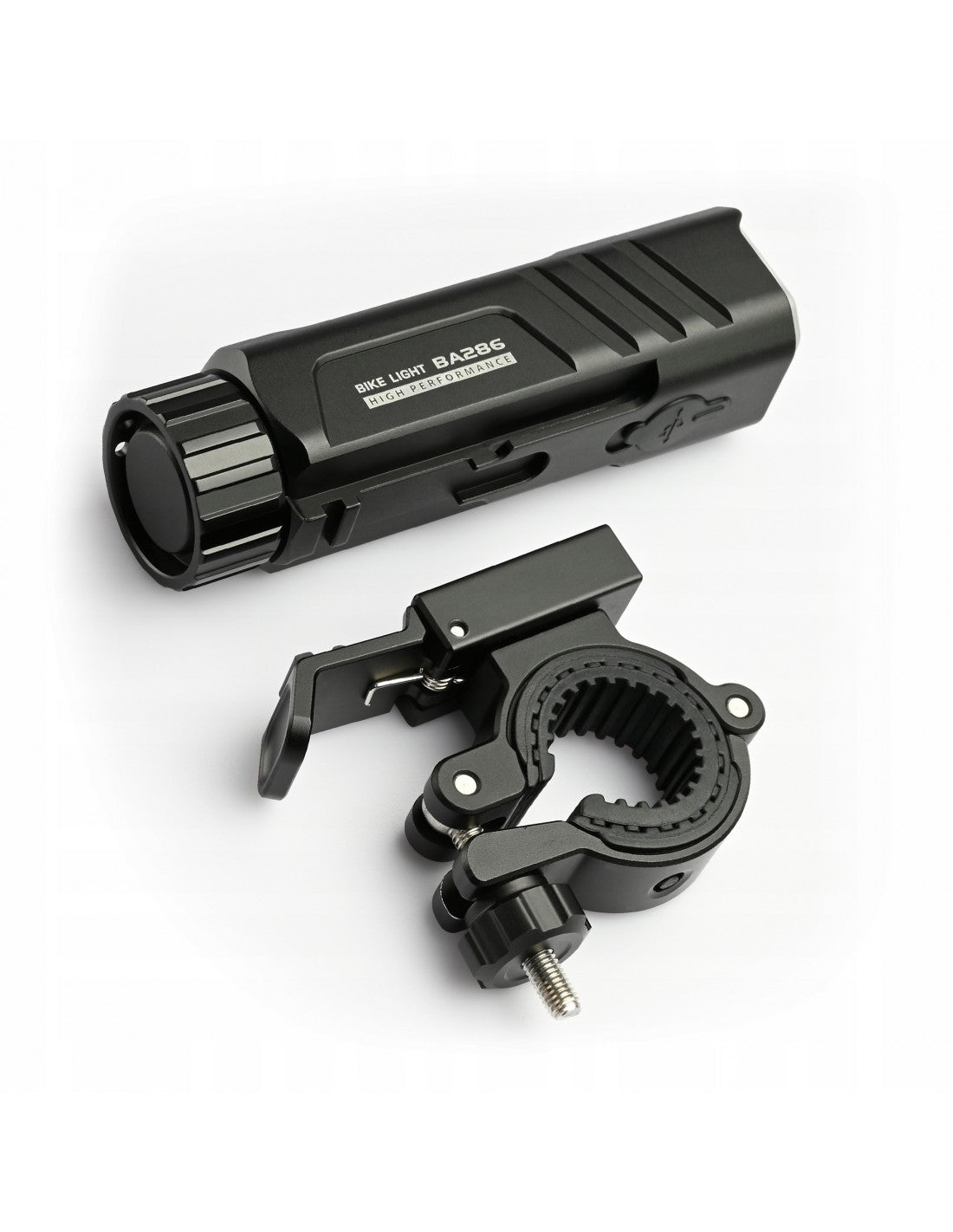 Videx BA286, front bicycle torch, 2000 lm Color black