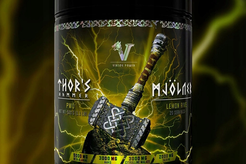 Viking Power THOR'S HAMMER 500g Pre-workout Pump Divine Strength! Expiration date at least 3 months from the date of purchase