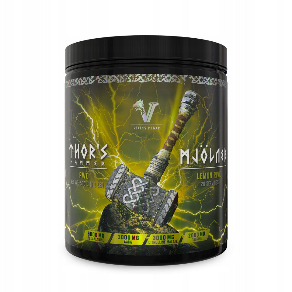 Viking Power THOR'S HAMMER 500g Pre-workout Pump Divine Strength!
