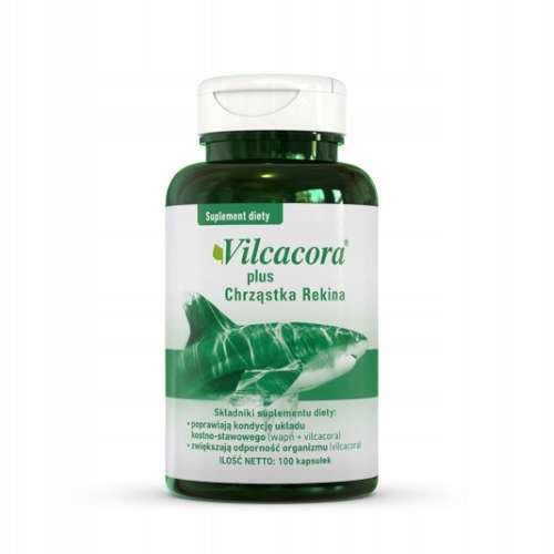 Vilcacora plus shark cartilage, dietary supplement, 100 capsules Manufacturer code 5903560620754