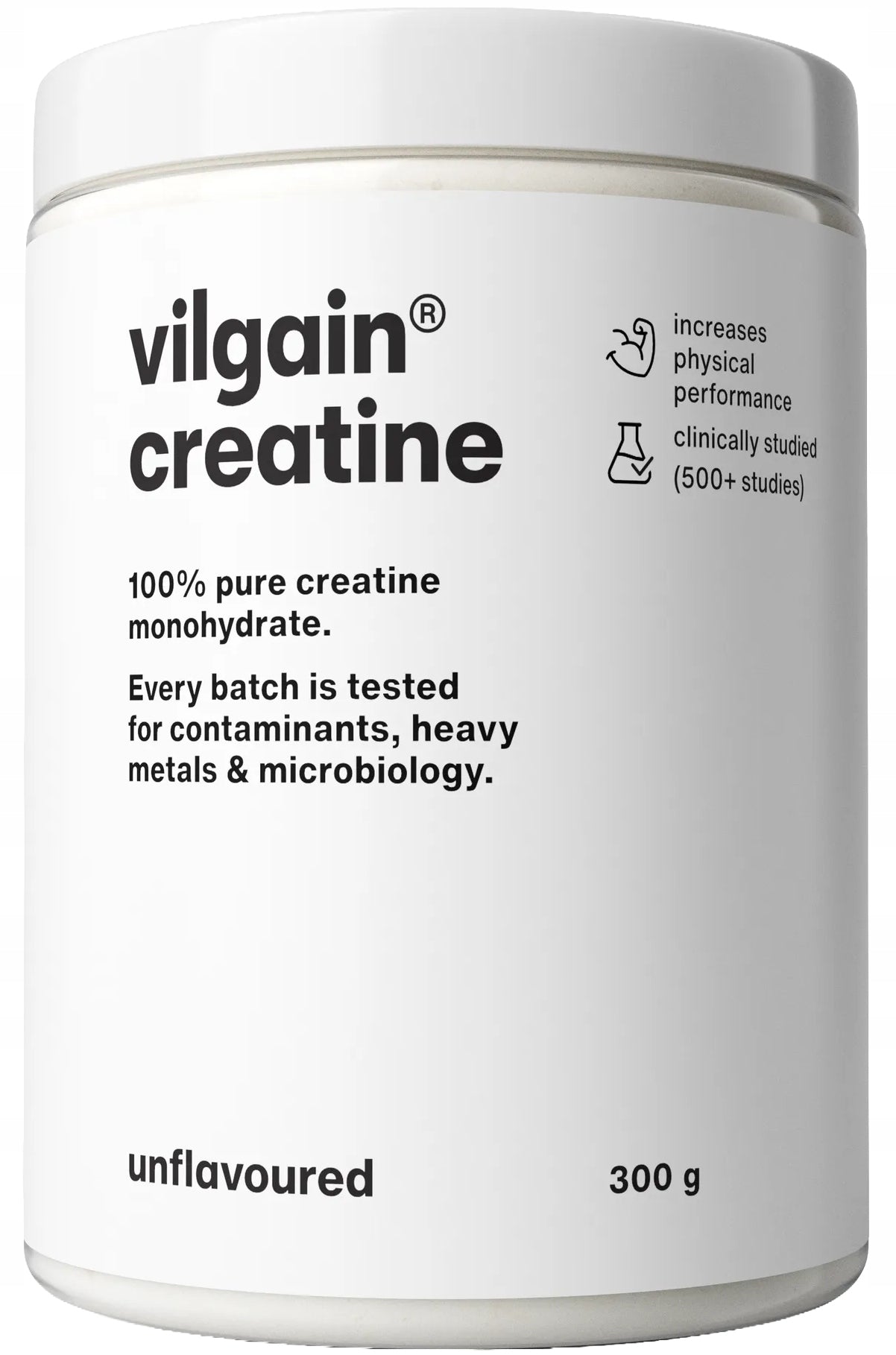 Vilgain Creatine micronized monohydrate 300g tasteless