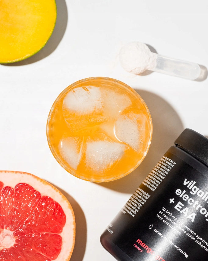 Vilgain Electrolytes + EAA taste Mango Grapefruit 400g Expiration date at least 3 months from the date of purchase
