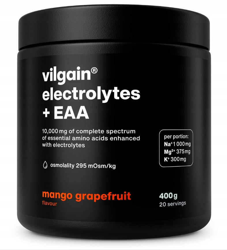 Vilgain Electrolytes + EAA taste Mango Grapefruit 400g