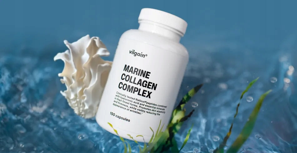 Vilgain Fish collagen complex 150 capsules Expiration date at least six months from the date of purchase