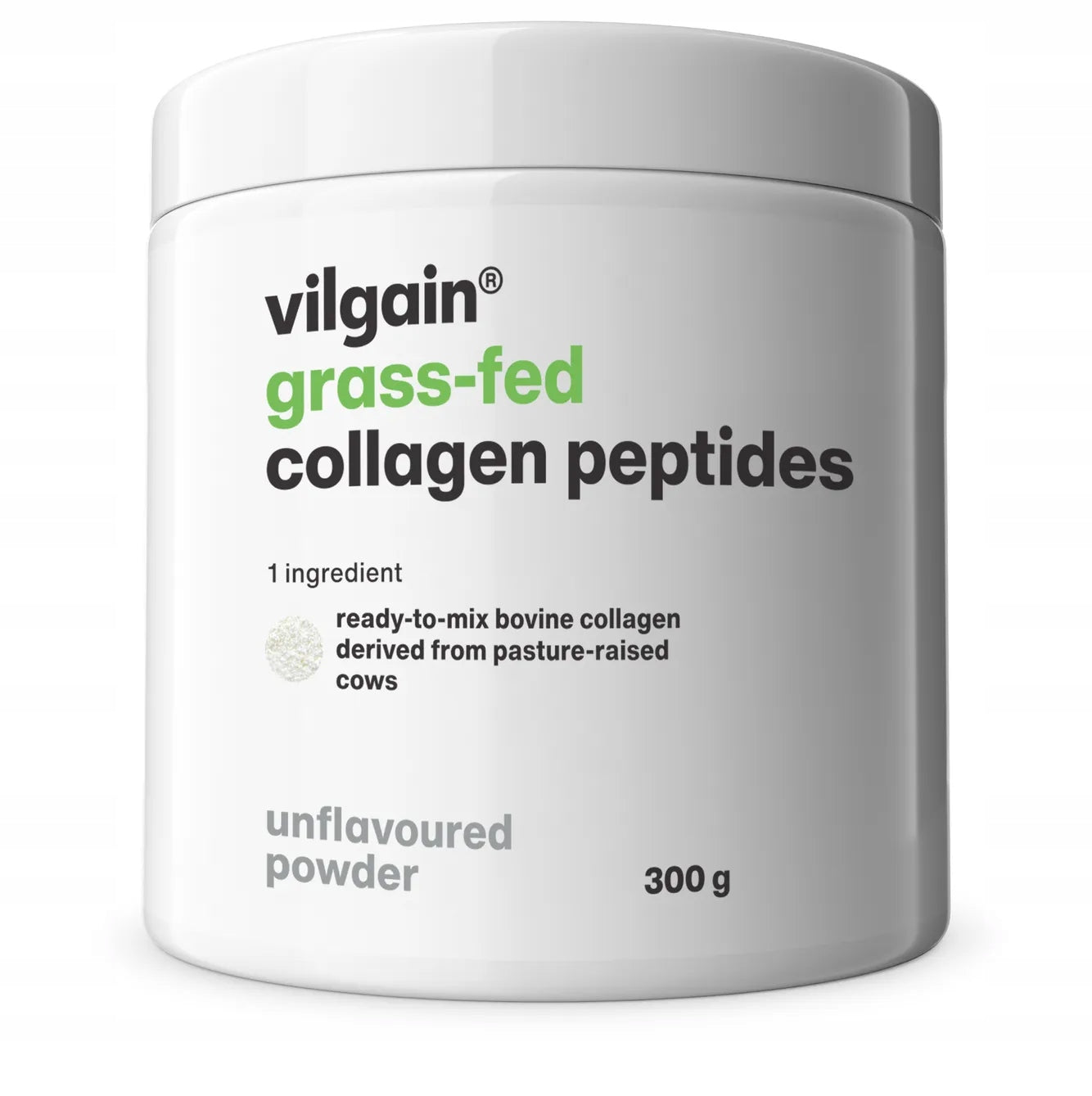 Vilgain Grass Fed Collagen Peptides 300 g