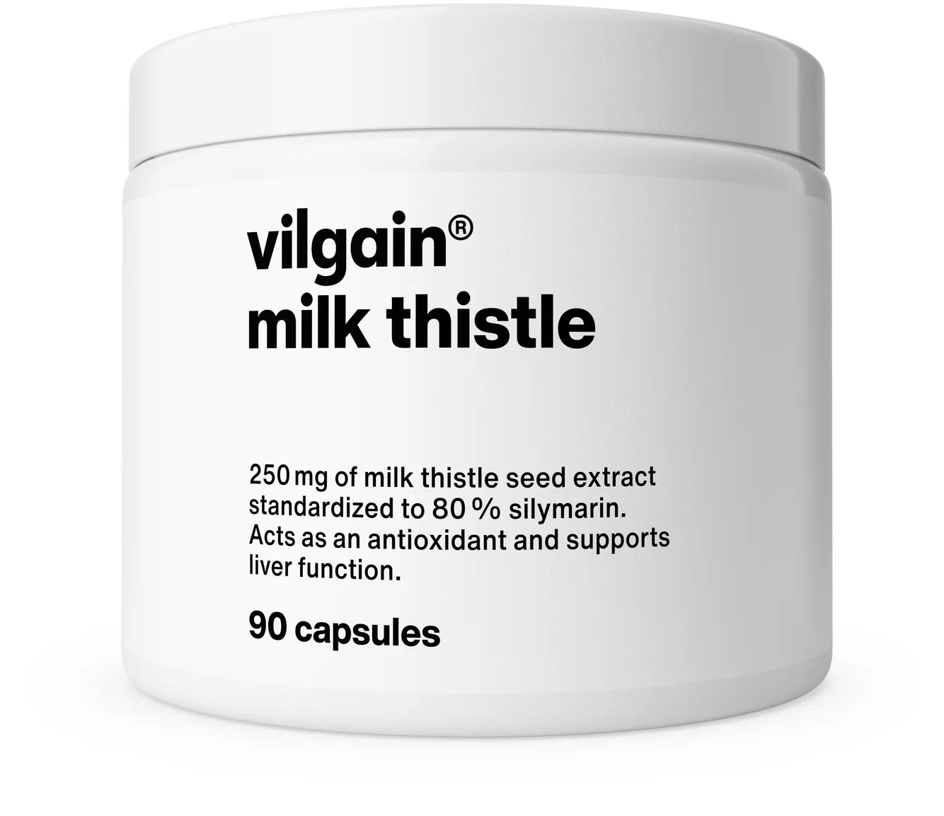 Vilgain Milk Thistle Sodium Butyrate 90 capsules