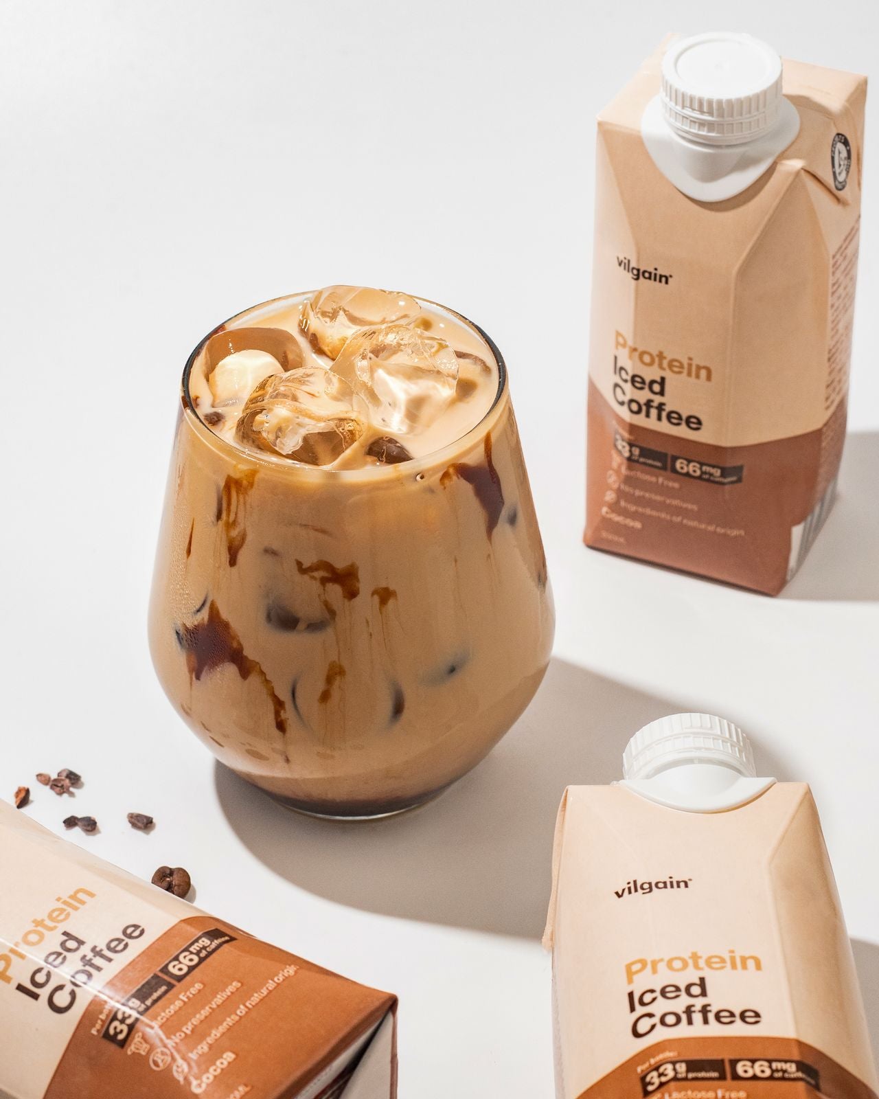 Vilgain Protein Iced Coffee kakao 330 ml Expiration date not specified
