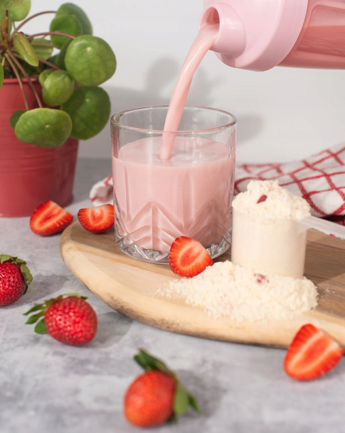 Vilgain Whey Protein Strawberry Ultrafiltered CFM 30g Packaging status original