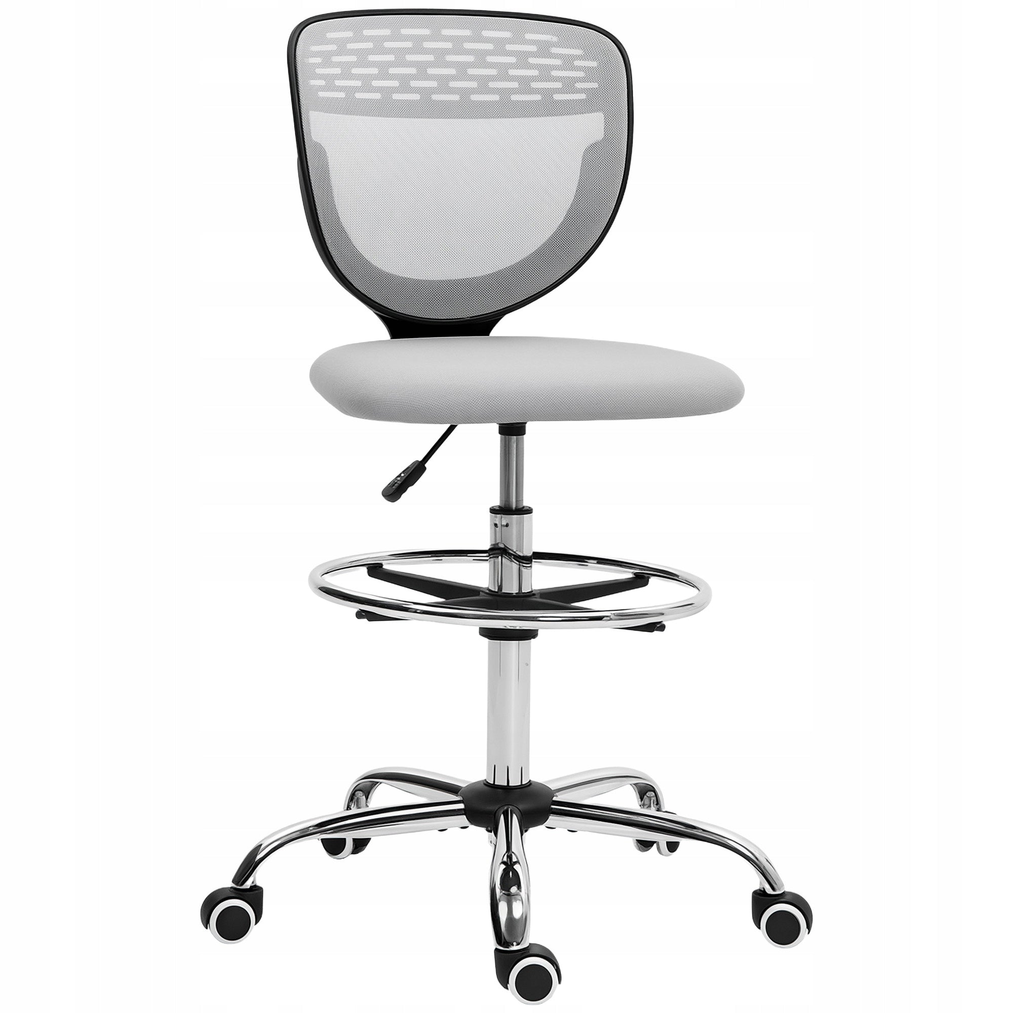 Vinsetto Office Chair Ergonomic Desk Chair with Adjustable Footrest