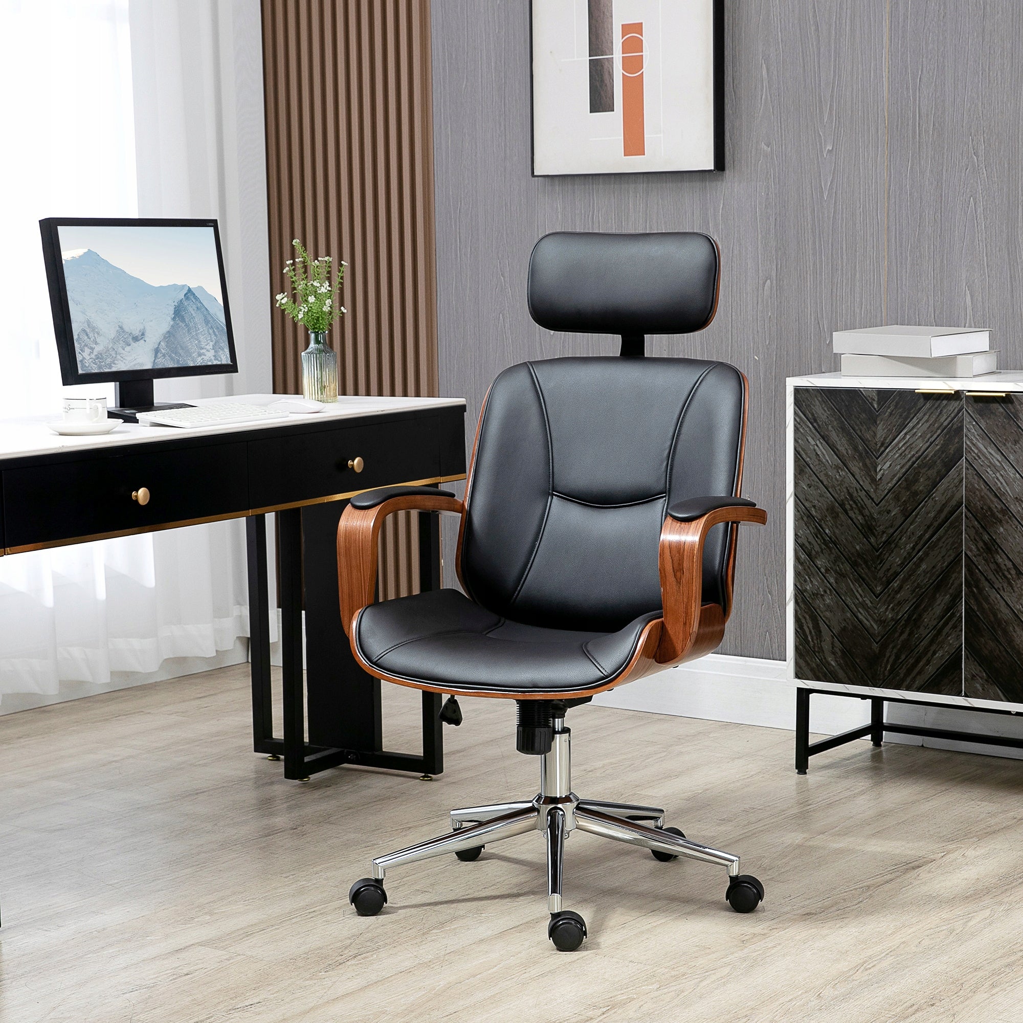 Vinsetto - Office chair with high backrest and detachable headrest Medical device no