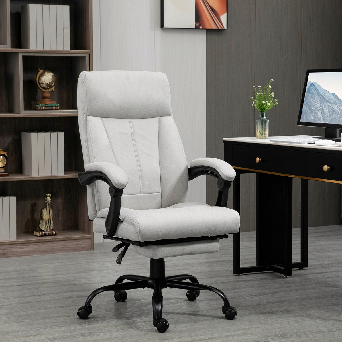 Vinsetto Office chair with massage 111-119cm heating function, office chair Brand Vinsetto