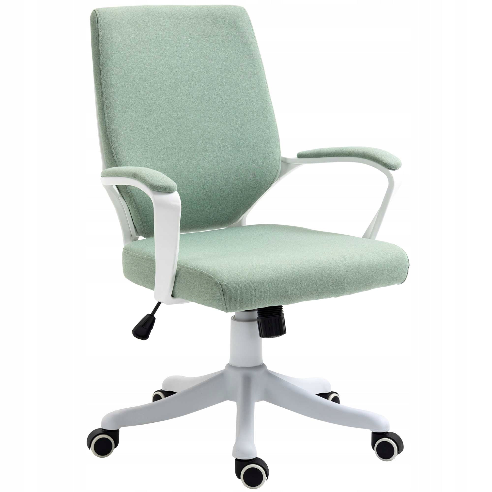 Vinsetto Regular swivel office chair with lumbar support, green