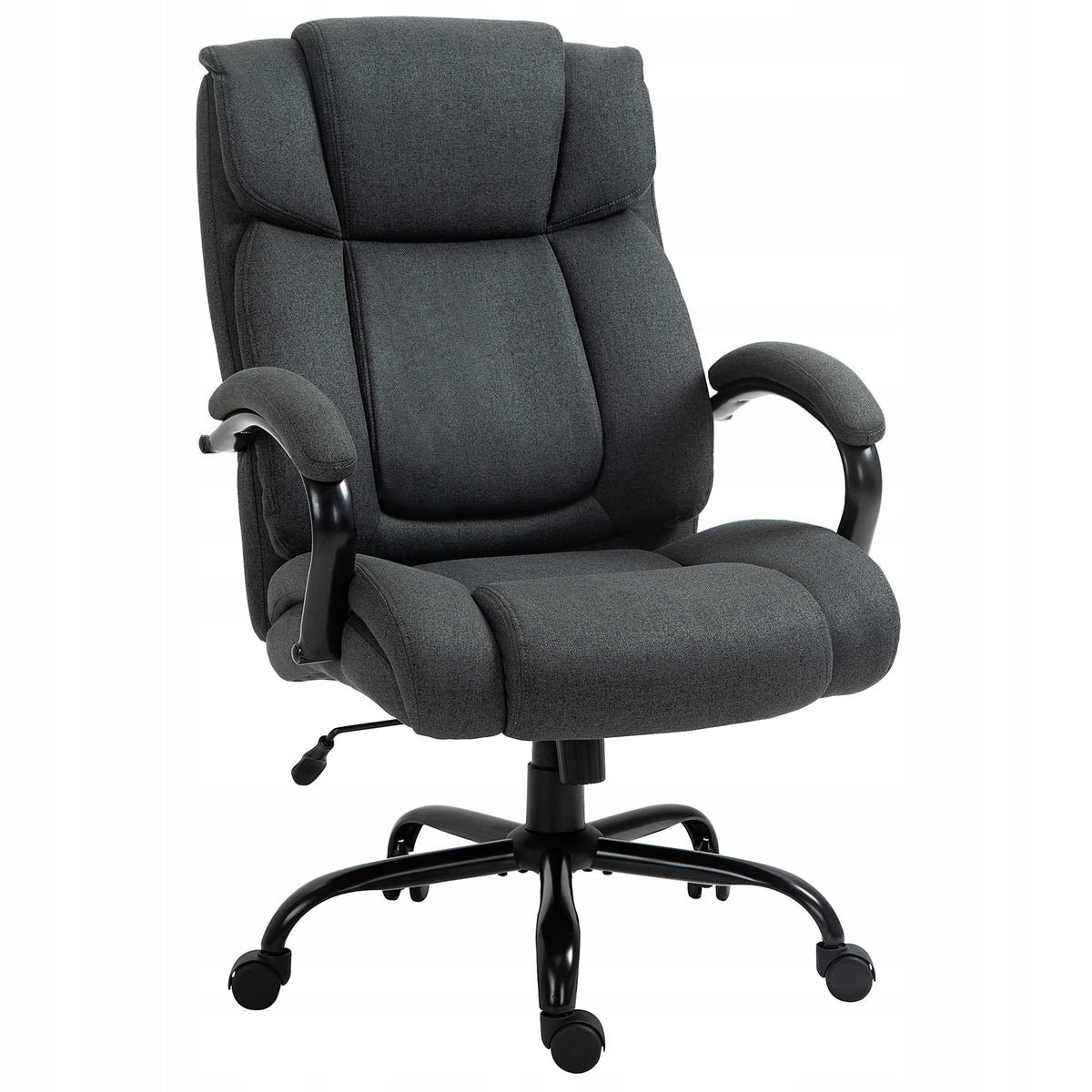 Vinsetto Swivel office chair, ergonomic, light grey