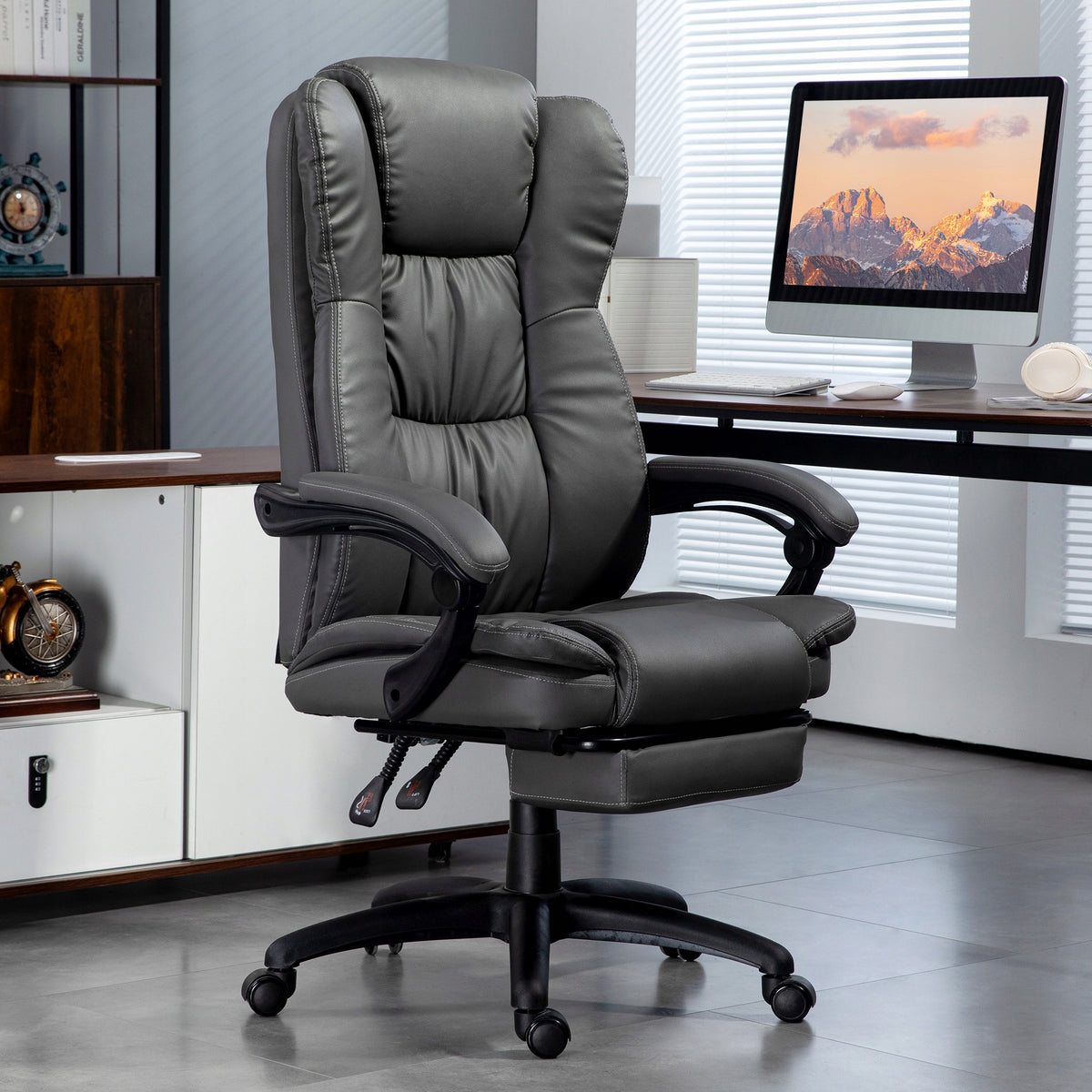 Vinsetto ergonomic folding office chair, 68,5x68,5x113-121 cm Brand Vinsetto