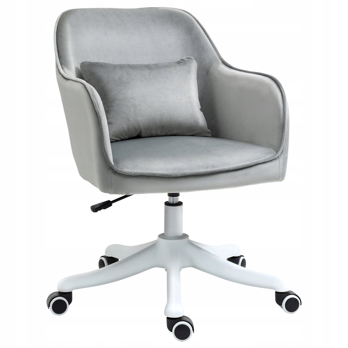 Vinsetto office chair for massage rotating vibration function grey