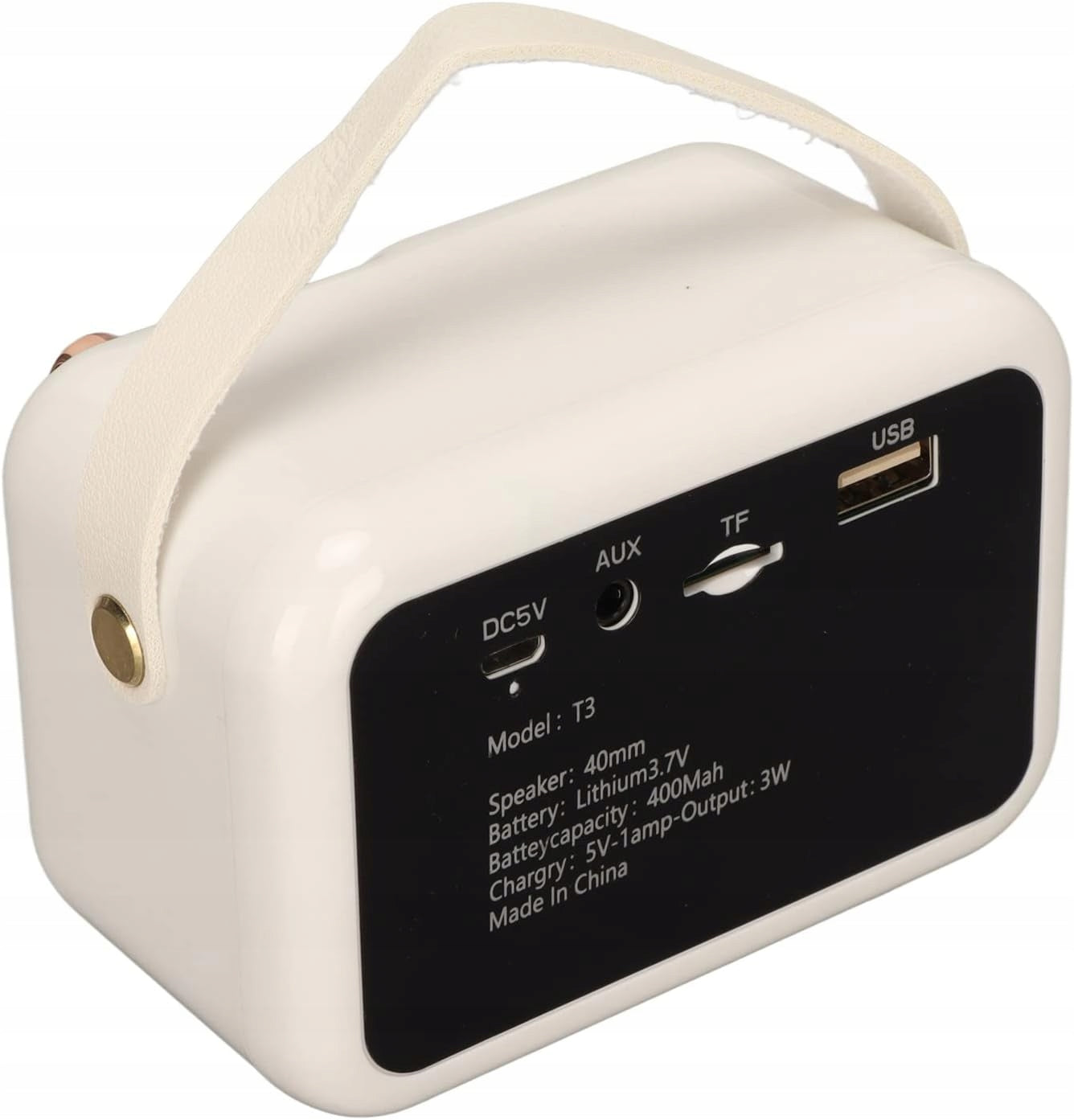 Vintage Bluetooth Speaker, Portable Bluetooth Speaker, Mini Packaging status original
