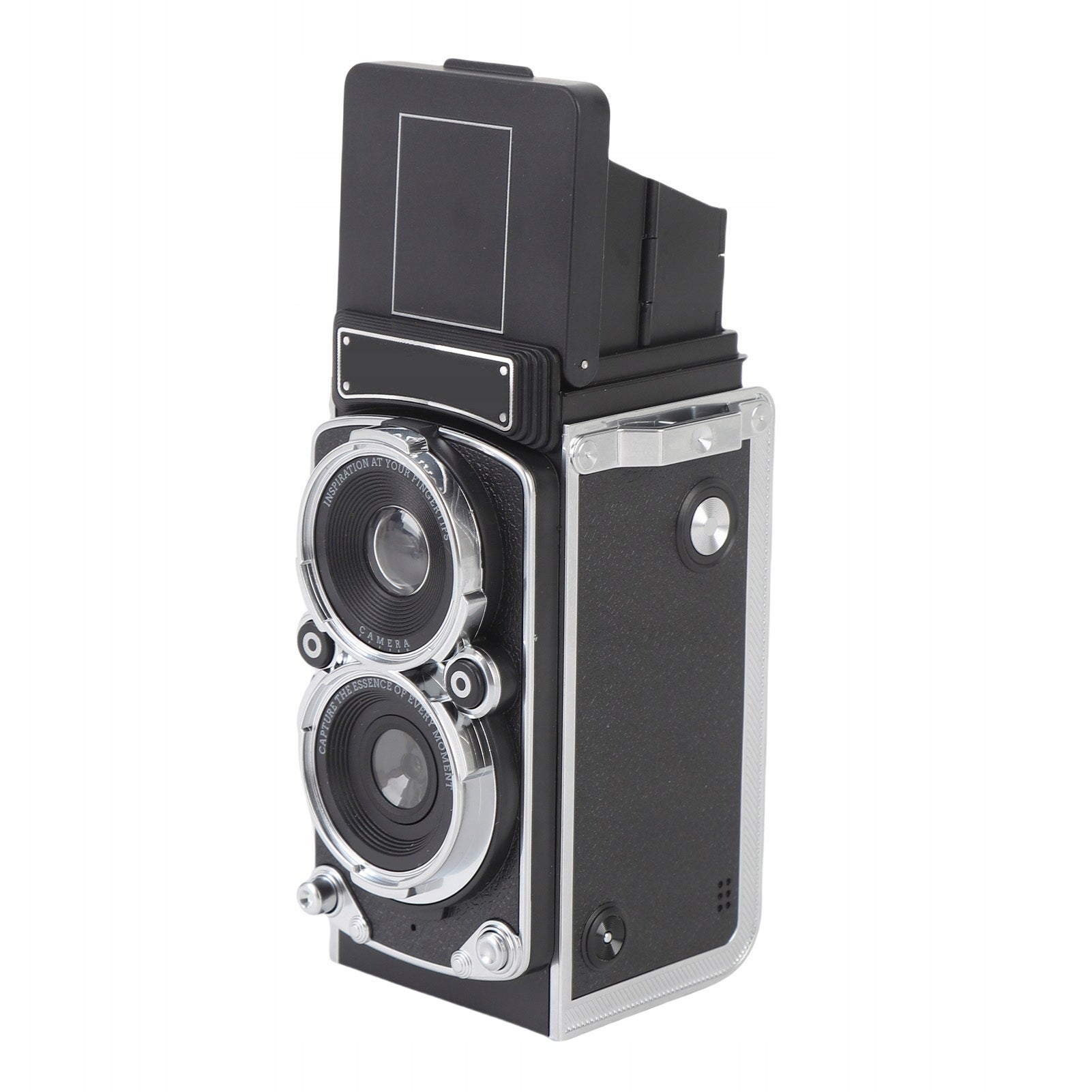 Vintage Miniature Digital Camera Portable Style TLR 1080p FHD Video P6