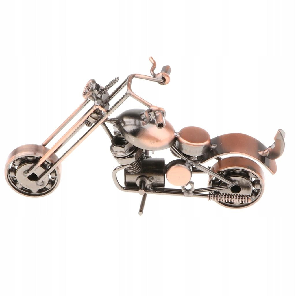 Vintage Motorcycle Model Metalwork for Harley Lovers Home Decor A3 Packaging status original