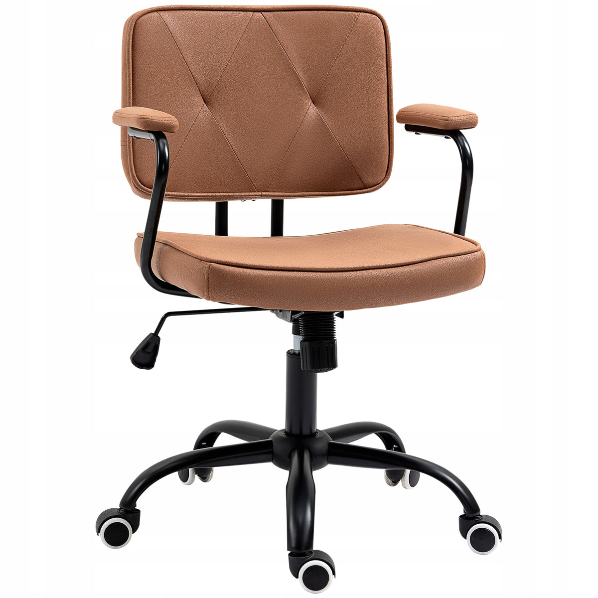 Vintage office chair, height adjustable, 61 × 58 × 91 cm