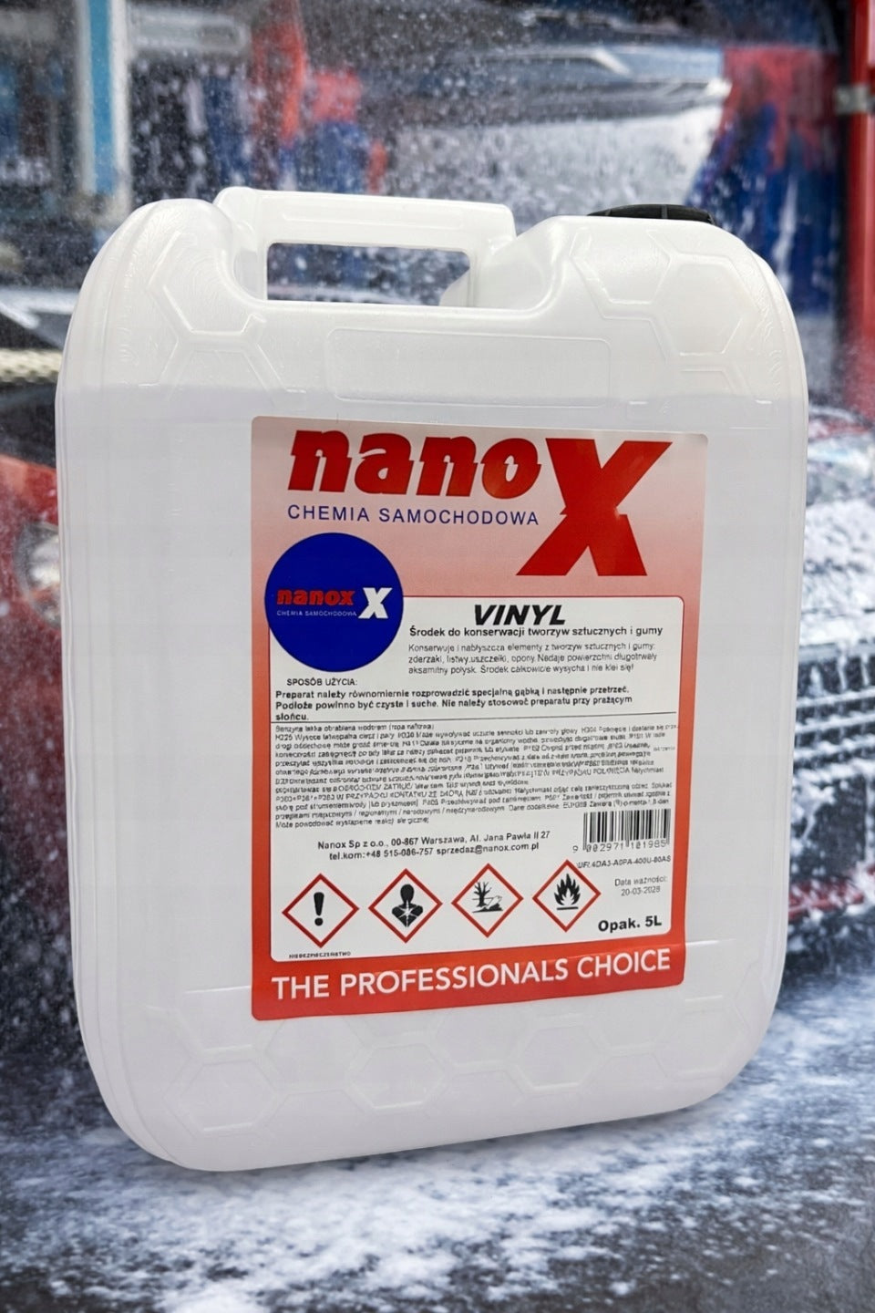 Vinyl 5L Plastic Maintenance Agent + Applicator