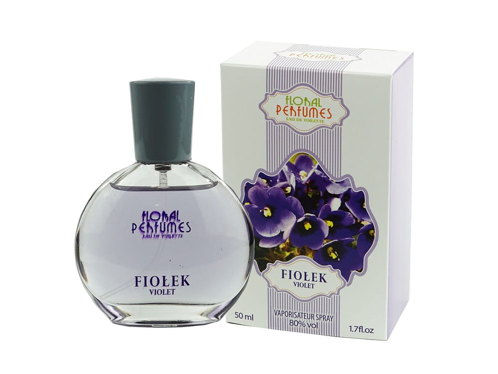 Violet eau de toilette women's floral fragrance 50ml Packaging status original
