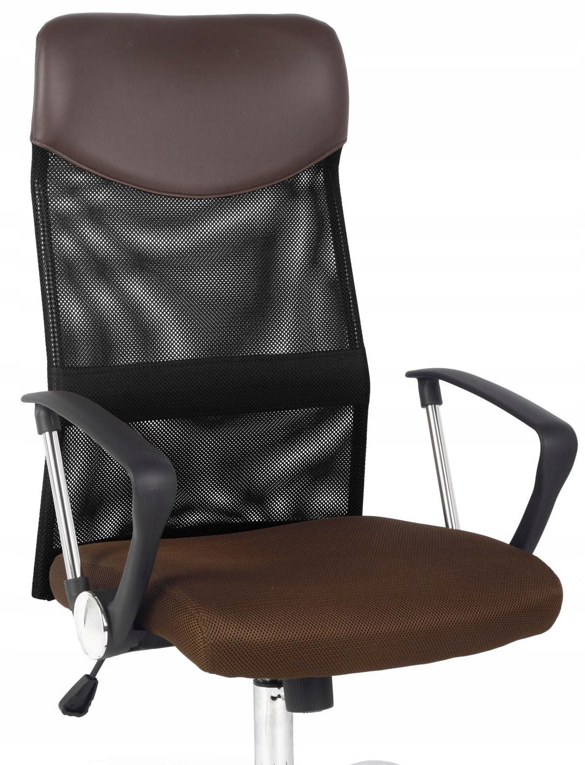 Vire swivel chair Halmar brown and black work office chair Brand Halmar