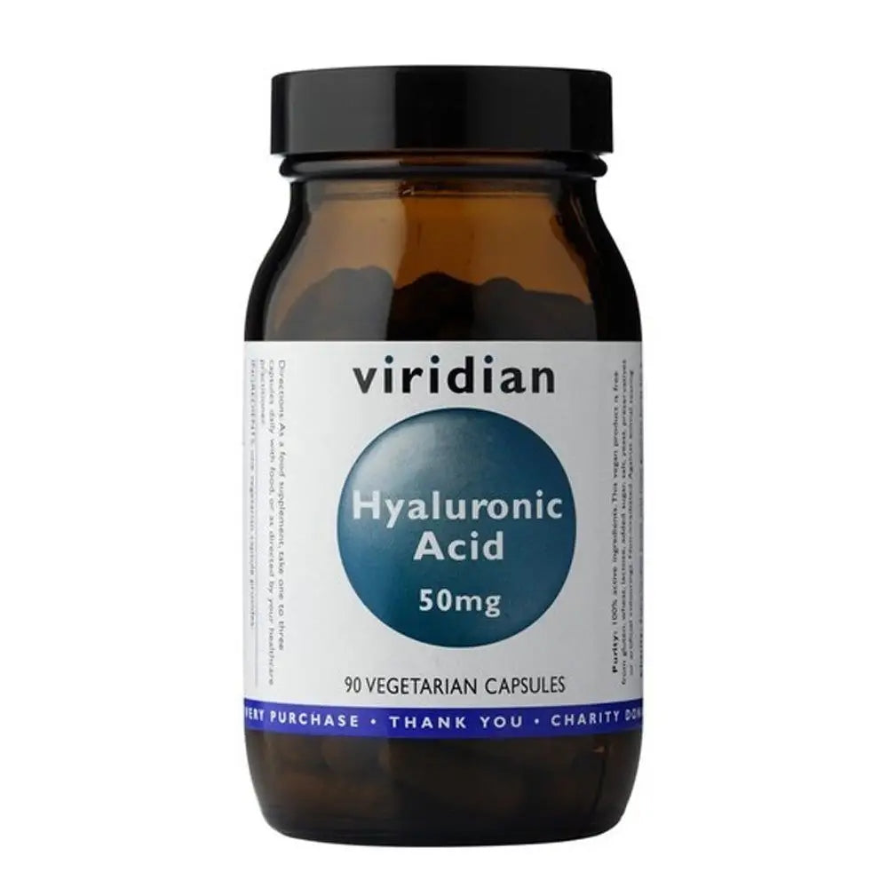 Viridian Hyaluronan kyselina hyaluronová 90 kapslí