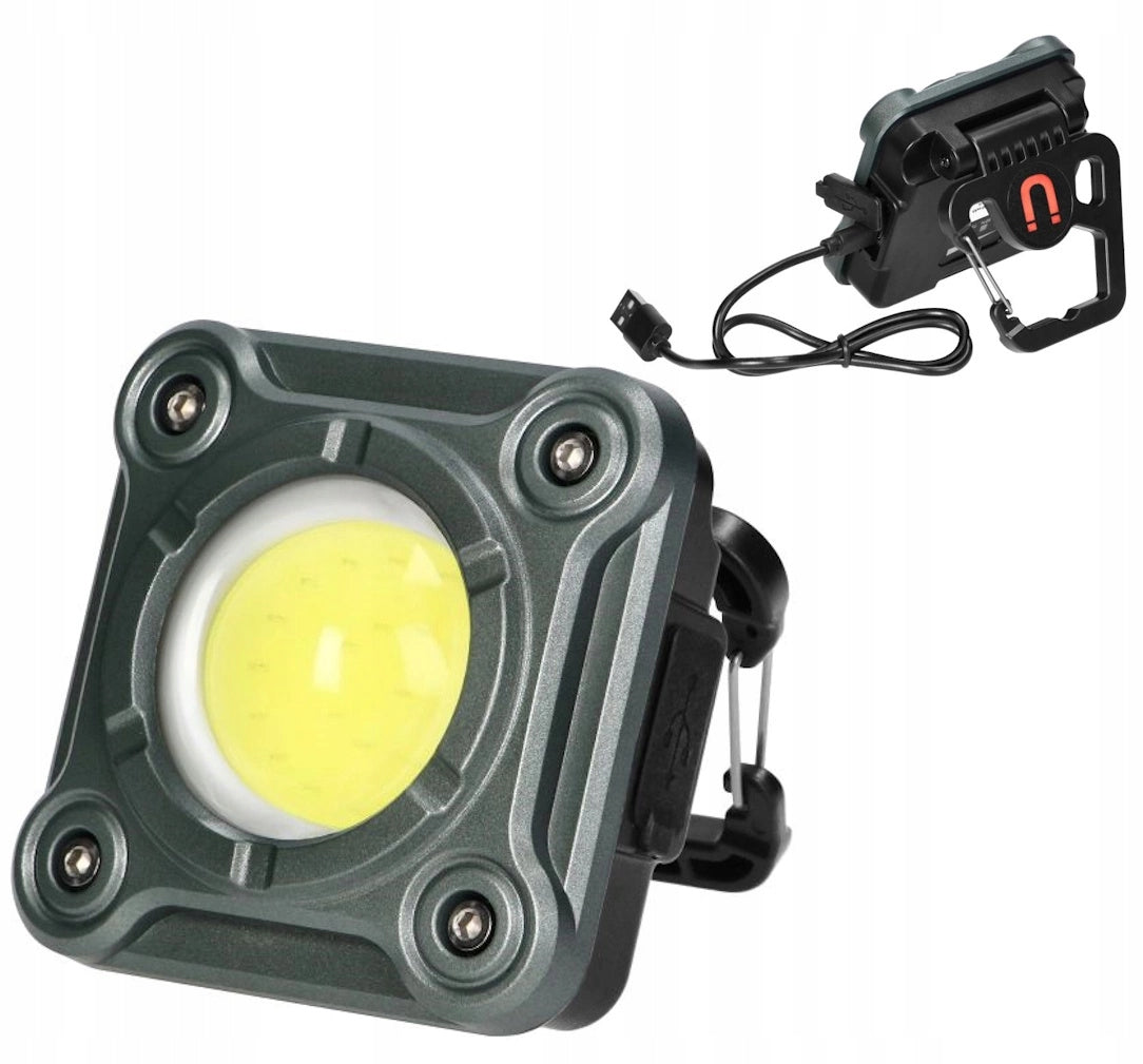 Virone Waterproof Workshop Lamp Rechargeable LED COB 15W 1000lm 2000mAh