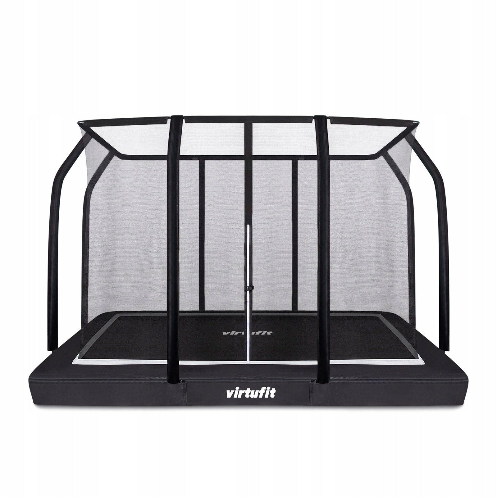 Virtufit Earth trampoline for digging with safety net 213 x 305 cm