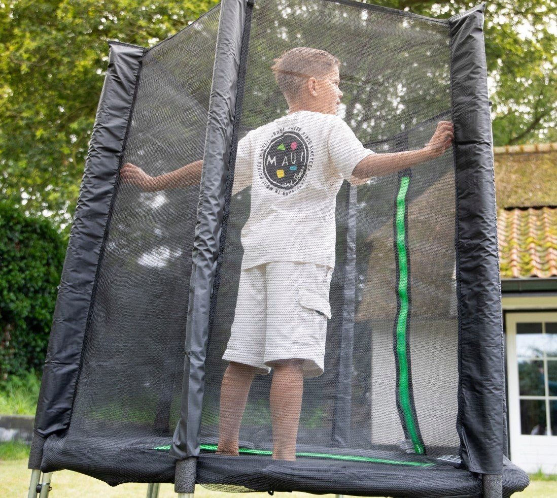 Virtufit Trampoline for children with safety net 140 cm Kid's age 3＋ years