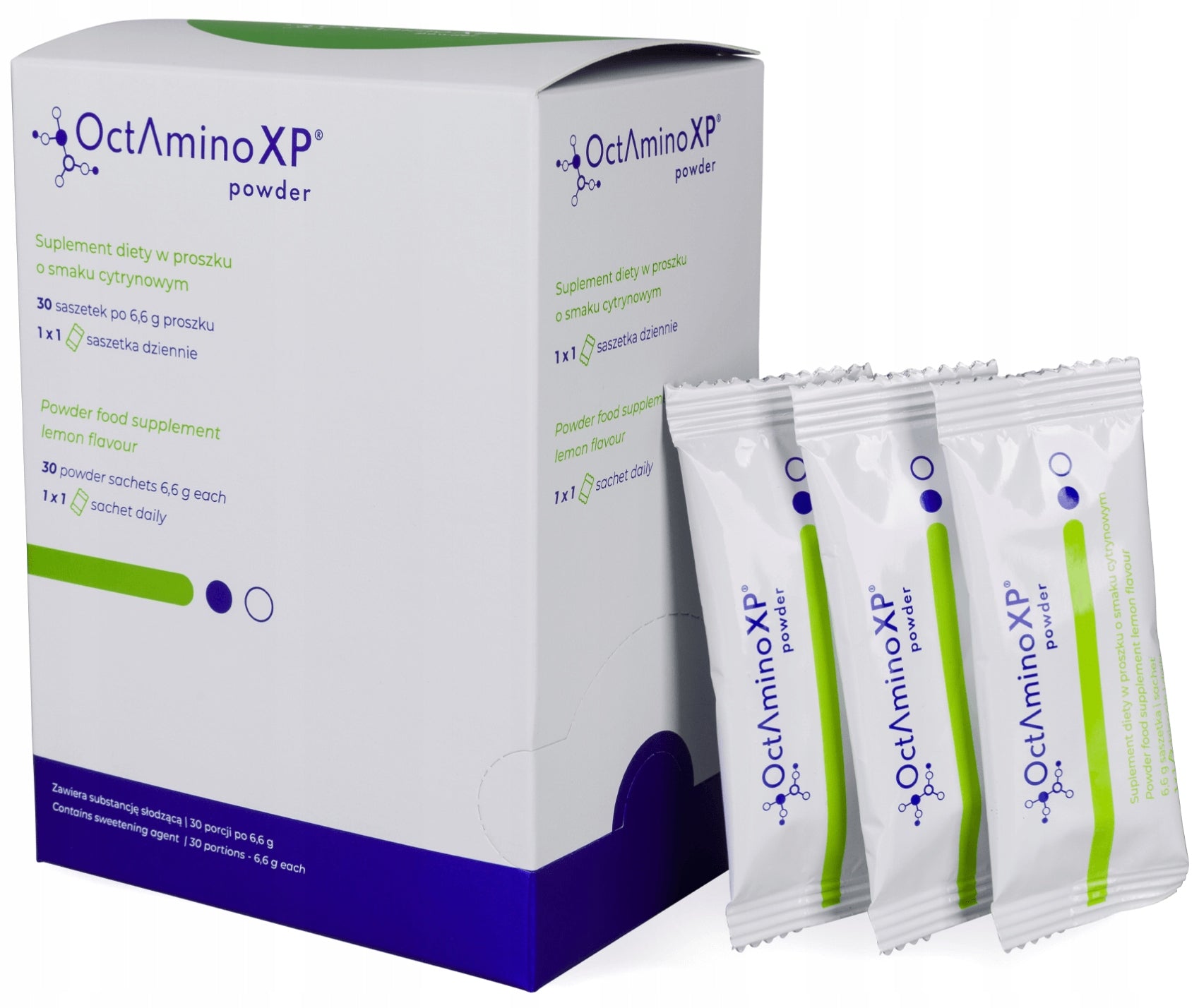 Visanto AMINO ACIDS OctAmino XP SACHET COMPLEX LEMON FLAVOUR powder