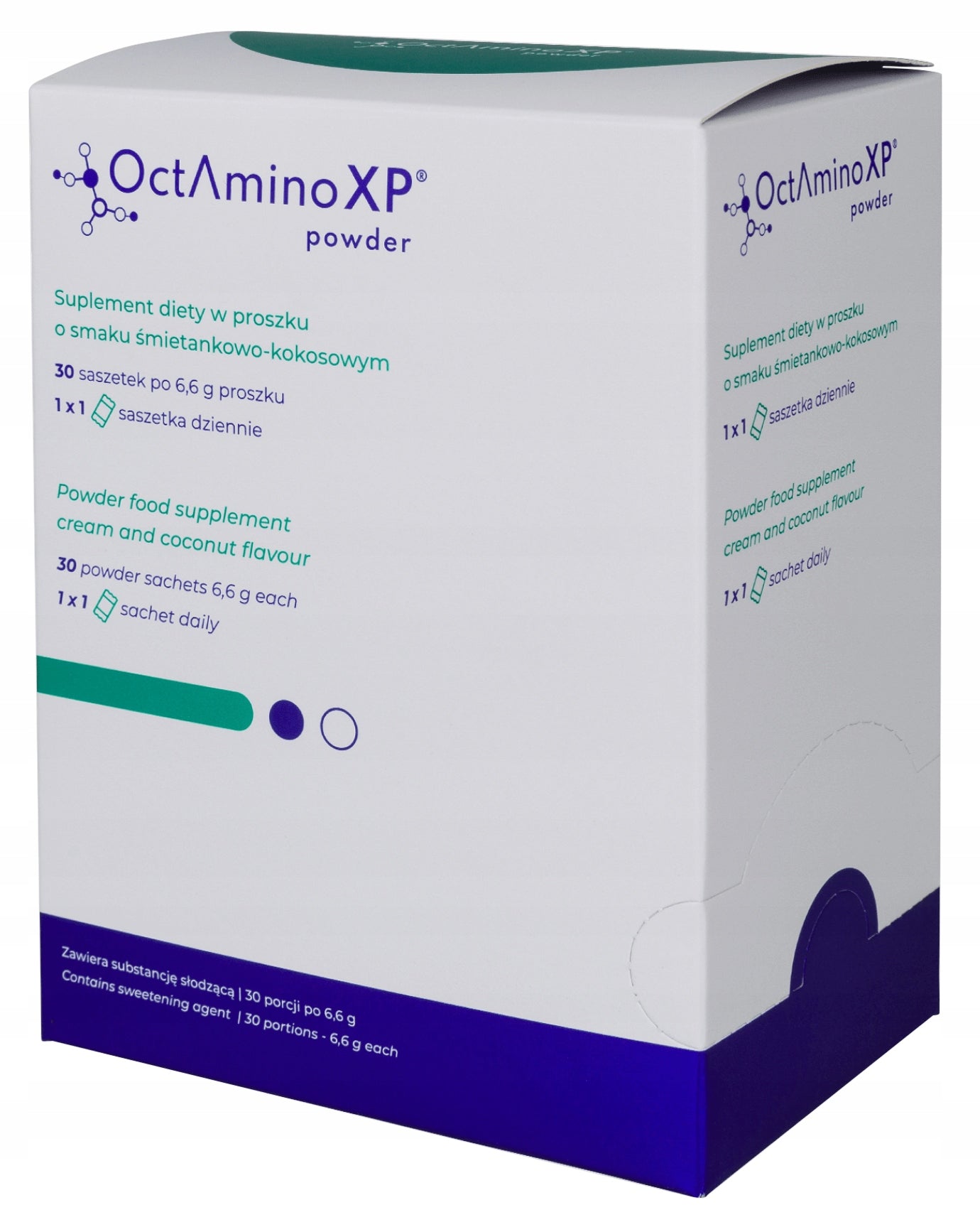 Visanto AMINO ACIDS OctAminoXP SACHET COMPLEX Powder CREAM COCONUT EAN (GTIN) 5907709751750