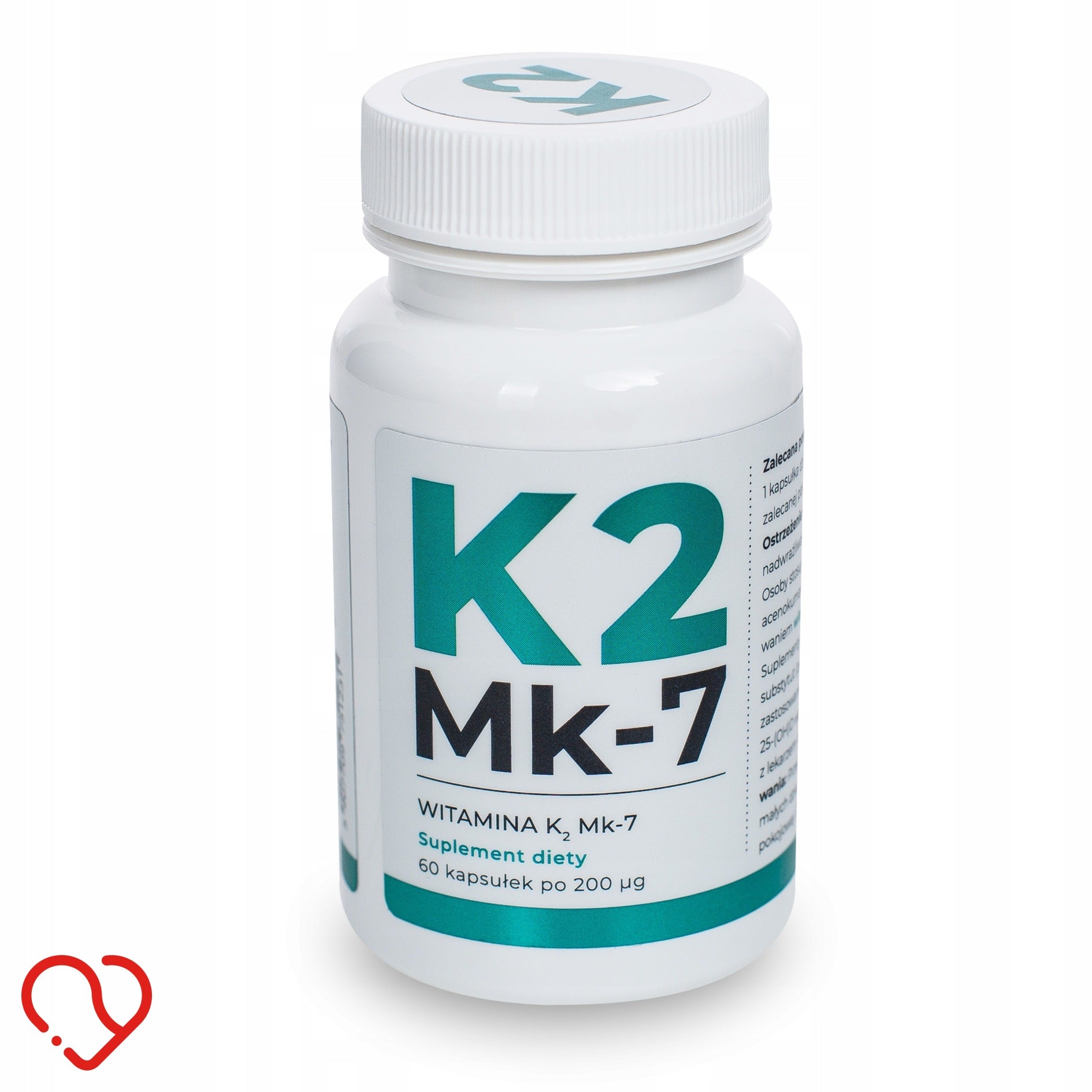 Visanto Vitamin K2 MK-7 200mcg 60 capsules